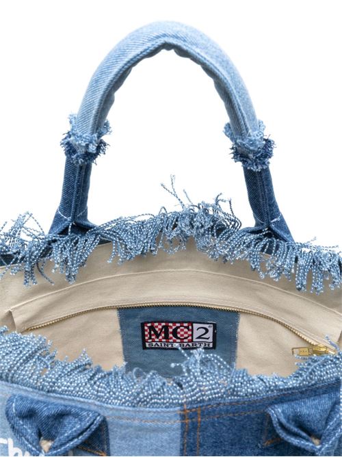 Borsa donna a spalla Vanity denim MC2 SAINT BARTH | VANITY shoulder00402L